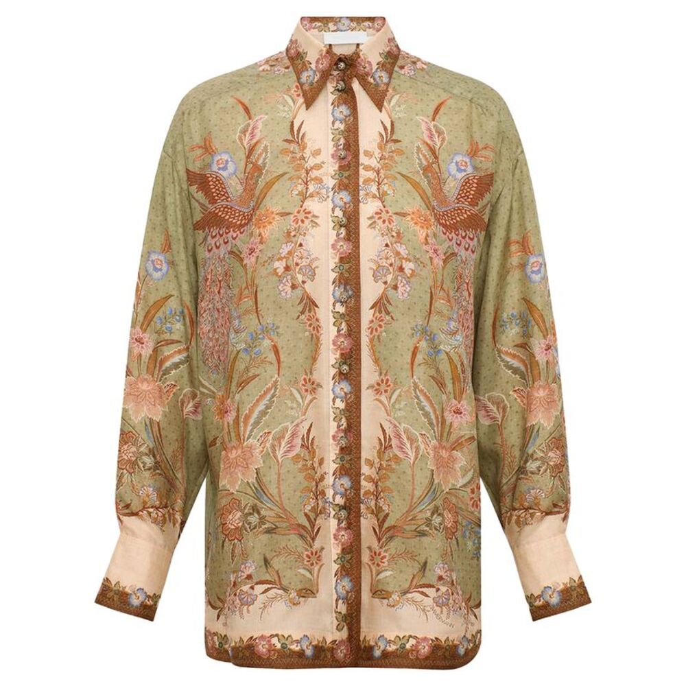 Indra Relaxed Silk Shirt Women